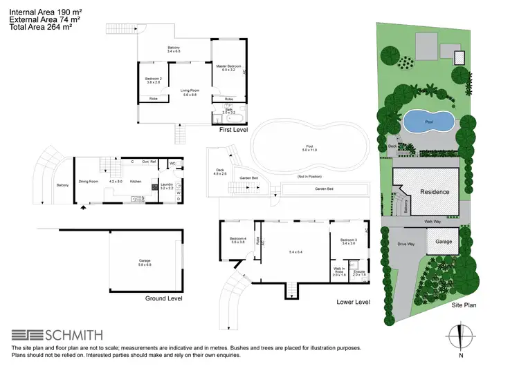 Floorplan of Homely house listing, 10 Yolanta Drive, Tugun QLD 4224