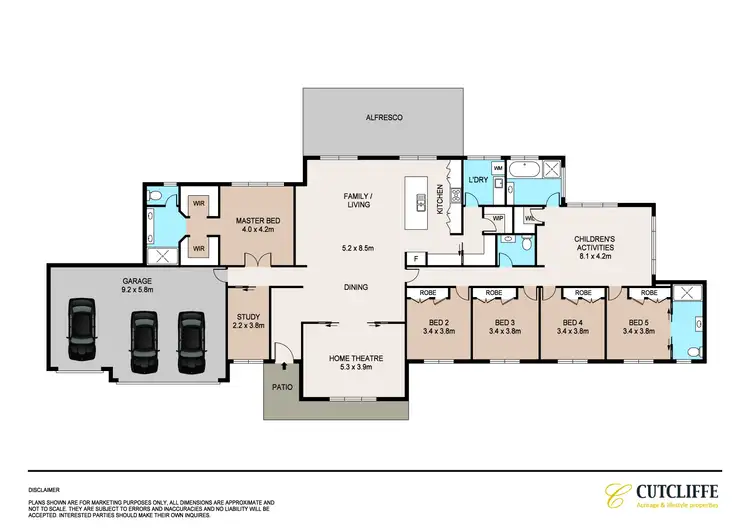 Floorplan of Homely rural property listing, 4 Moss Ridge, Sackville North NSW 2756