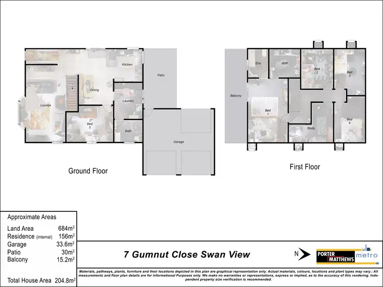 Floorplan of Homely house listing, 7 Gumnut Close, Swan View WA 6056
