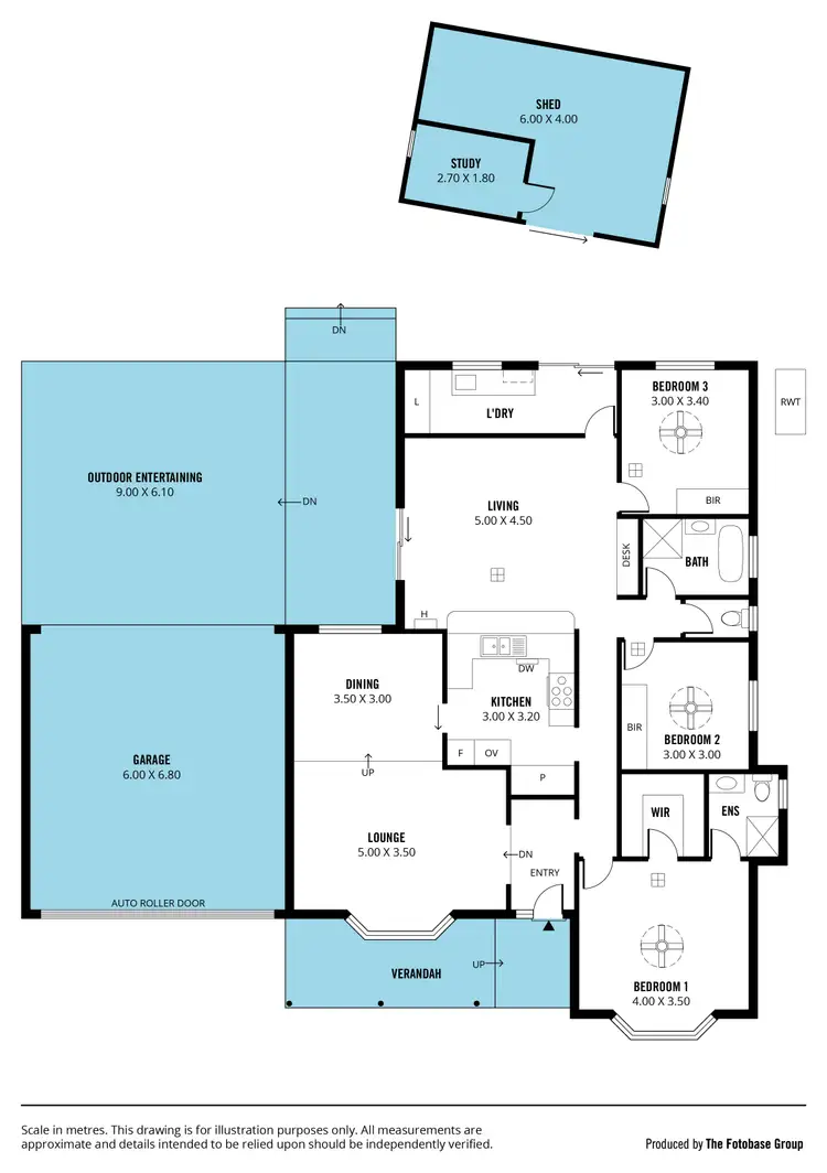 Floorplan of Homely house listing, 6 St Martins Court, Woodcroft SA 5162