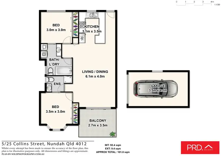 Floorplan of Homely unit listing, 5/25 Collins Street, Nundah QLD 4012