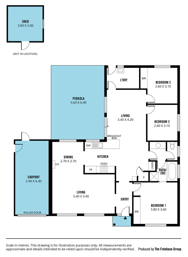 Floorplan of Homely house listing, 8 Otago Court, Noarlunga Downs SA 5168
