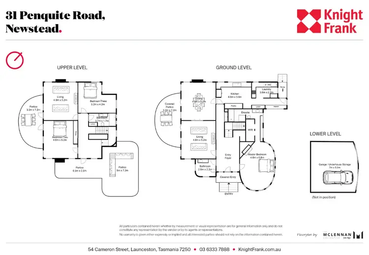 Floorplan of Homely house listing, 31 Penquite Rd, Newstead TAS 7250