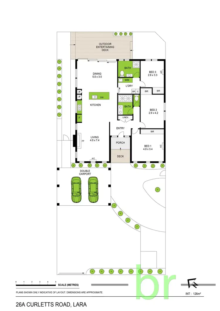 Floorplan of Homely house listing, 26A Curletts Road, Lara VIC 3212