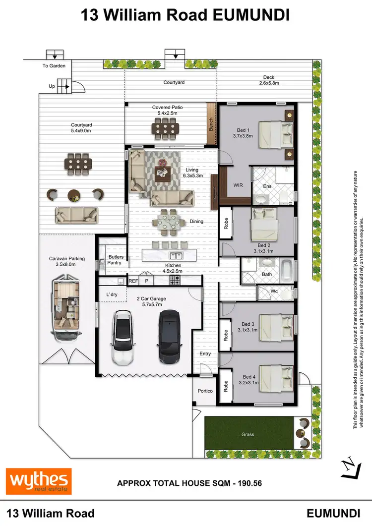 Floorplan of Homely house listing, 13 William Road, Eumundi QLD 4562