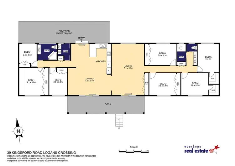 Floorplan of Homely rural property listing, 39 Kingsford Road, Logans Crossing NSW 2439