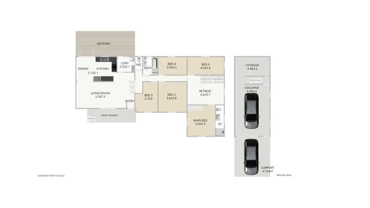 Floorplan of Homely house listing, 17 Chamberlain Street, Sadliers Crossing QLD 4305