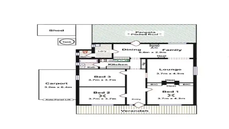 Floorplan of Homely house listing, 143 Arthur, Magill SA 5072