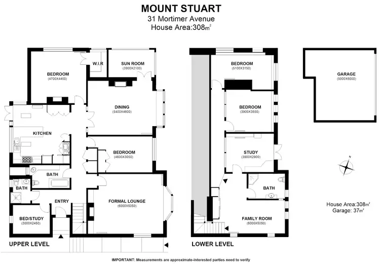 Floorplan of Homely house listing, 31 Mortimer Avenue, Mount Stuart TAS 7000