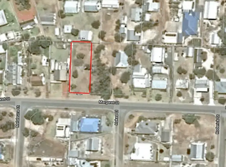 Floorplan of Homely land listing, 20 Margaret Street, Bremer Bay WA 6338