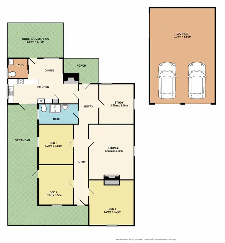 Floorplan of Homely rural property listing, 886 Mansfield-Whitfield Road, Barwite VIC 3722