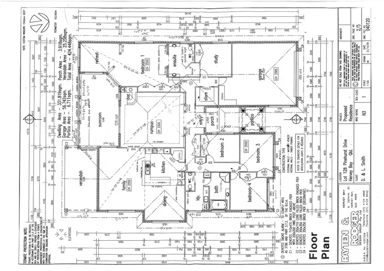 Floorplan of Homely house listing, 5 Pinehurst Drive, Wondunna QLD 4655