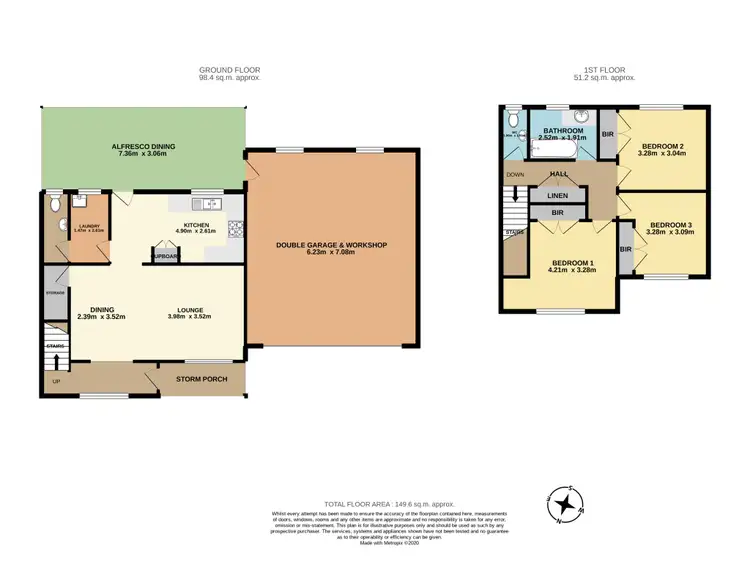 Floorplan of Homely townhouse listing, 2/50 Bateman Avenue, Albion Park Rail NSW 2527