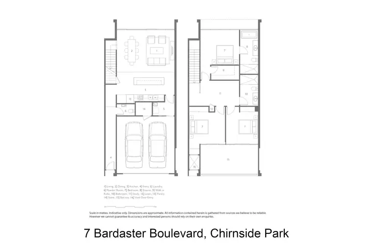 Floorplan of Homely house listing, 7 Bardaster Boulevard, Chirnside Park VIC 3116