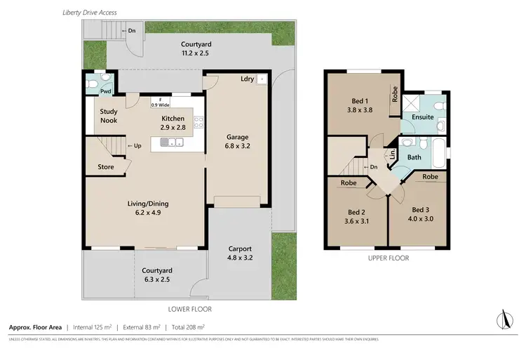 Floorplan of Homely townhouse listing, 81/245 Handford Road, Taigum QLD 4018