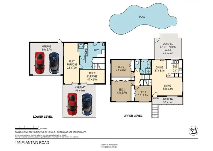 Floorplan of Homely house listing, 195 PLANTAIN ROAD, Shailer Park QLD 4128