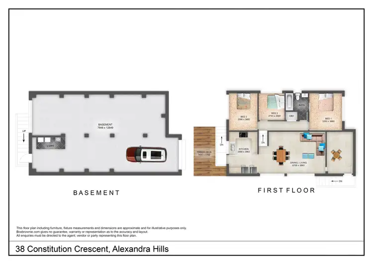 Floorplan of Homely house listing, 38 Constitution Crescent, Alexandra Hills QLD 4161