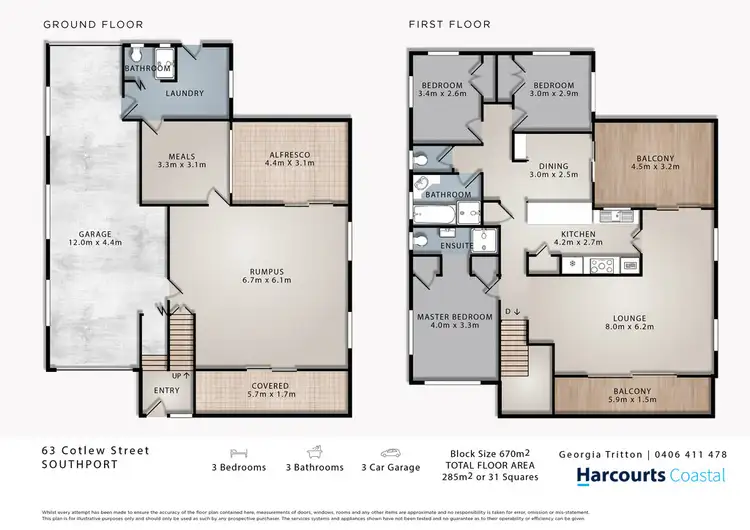 Floorplan of Homely house listing, 63 Cotlew Street, Southport QLD 4215