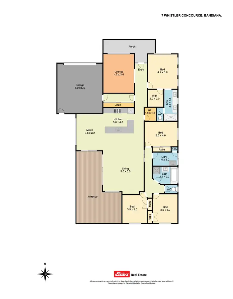 Floorplan of Homely house listing, 7 Whistler Concourse, Bandiana VIC 3691
