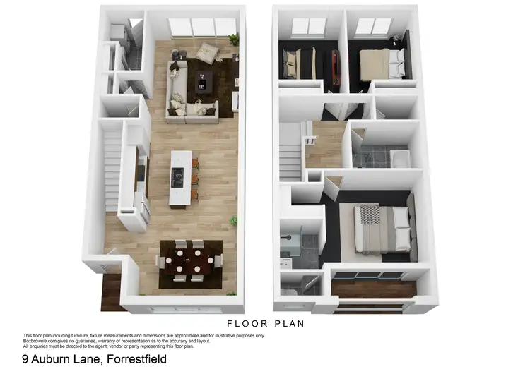 Floorplan of Homely house listing, 9 Auburn Lane, Forrestfield WA 6058