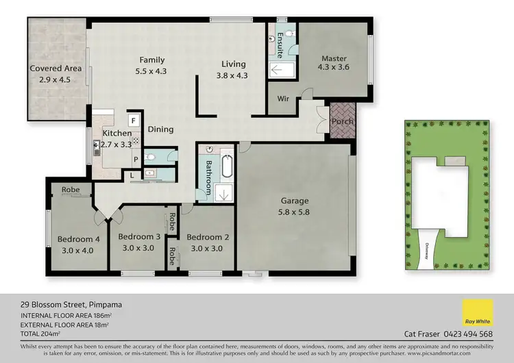 Floorplan of Homely house listing, 29 Blossom Street, Pimpama QLD 4209