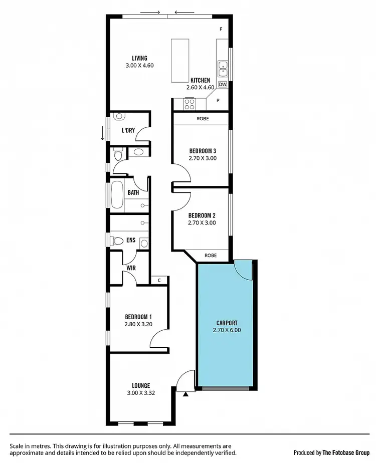 Floorplan of Homely house listing, 2 Wright Close, Morphett Vale SA 5162