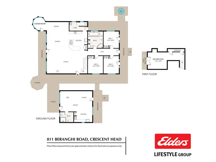Floorplan of Homely house listing, 811 Beranghi Road, Crescent Head NSW 2440