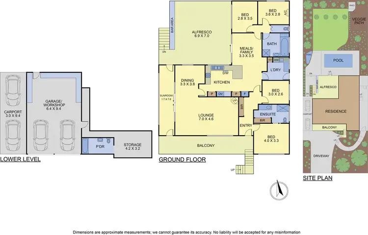 Floorplan of Homely house listing, 25 Perra Street, Ferntree Gully VIC 3156