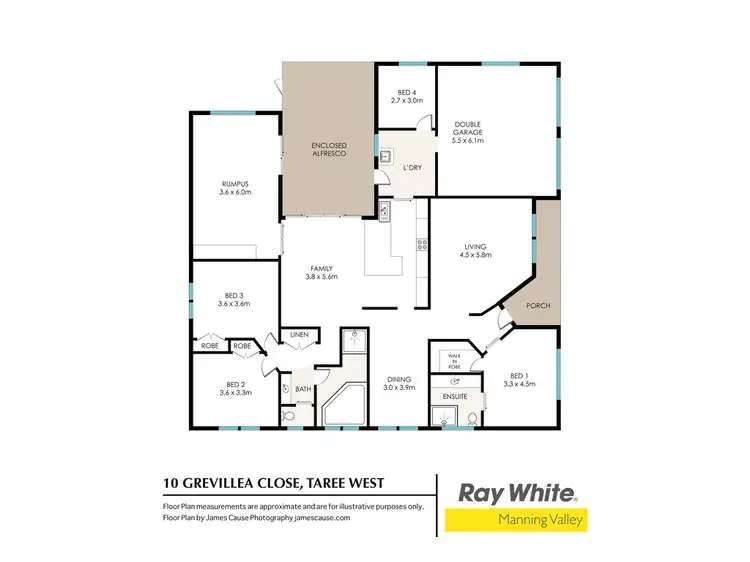 Floorplan of Homely house listing, 10 Grevillea Close, Taree NSW 2430