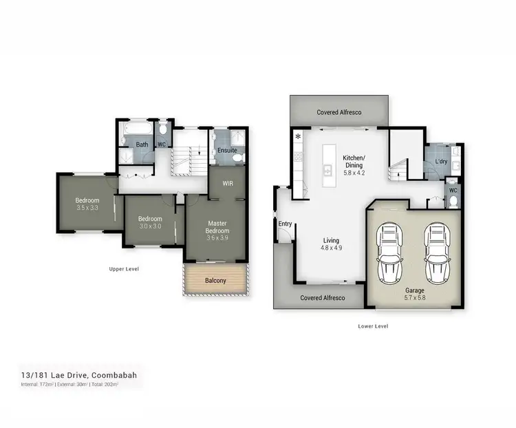 Floorplan of Homely townhouse listing, 13/181 Lae Drive, Coombabah QLD 4216