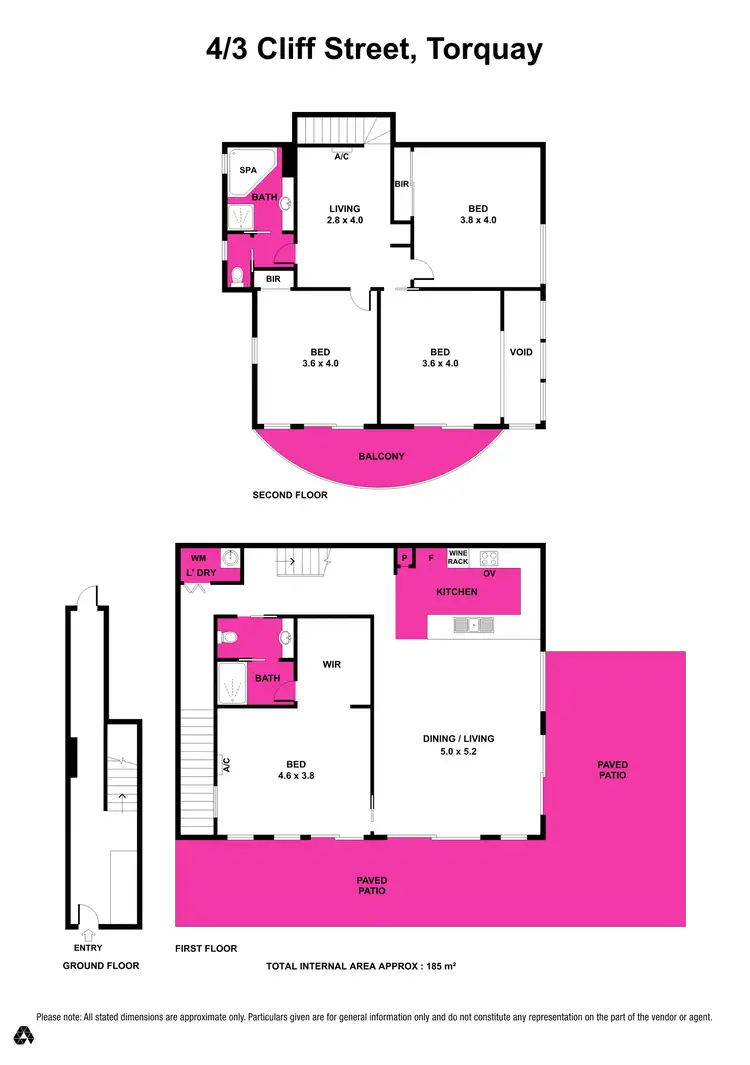 Floorplan of Homely house listing, 4/3 Cliff Street, Torquay VIC 3228