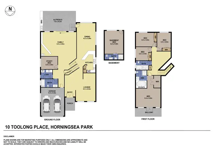 Floorplan of Homely house listing, 10 Toolong Place, Horningsea Park NSW 2171