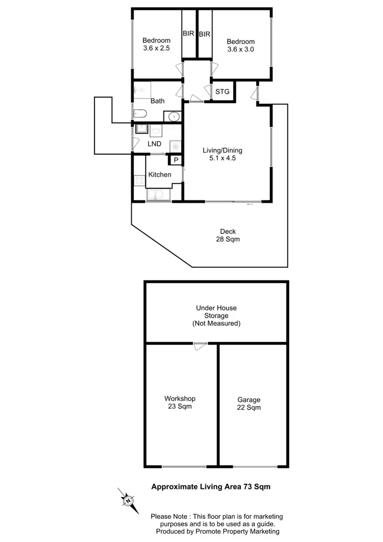 Floorplan of Homely house listing, 1/4 Alroy Court, Rosetta TAS 7010