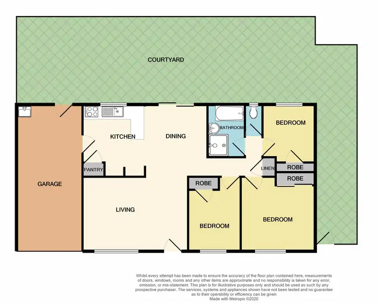 Floorplan of Homely villa listing, 6/44 Bowen Street, Branxton NSW 2335