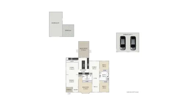 Floorplan of Homely house listing, 22 Grange Road, Silkstone QLD 4304