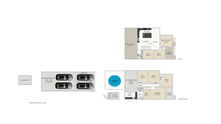 Floorplan of Homely house listing, 6A Harlin Road, Sadliers Crossing QLD 4305