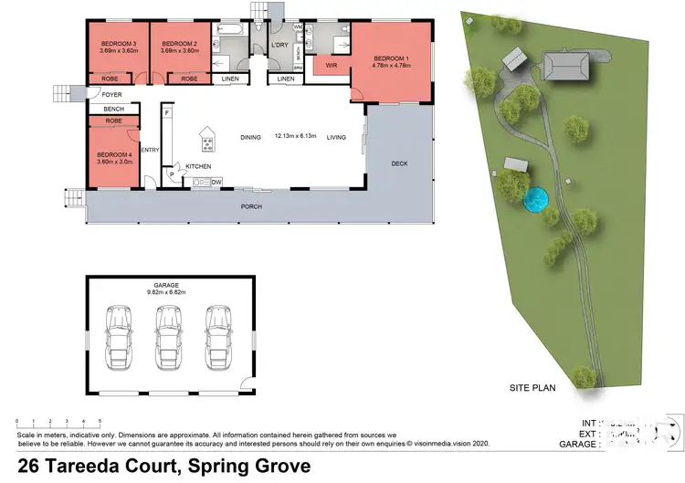 Floorplan of Homely house listing, 26 Tareeda Court, Spring Grove NSW 2470