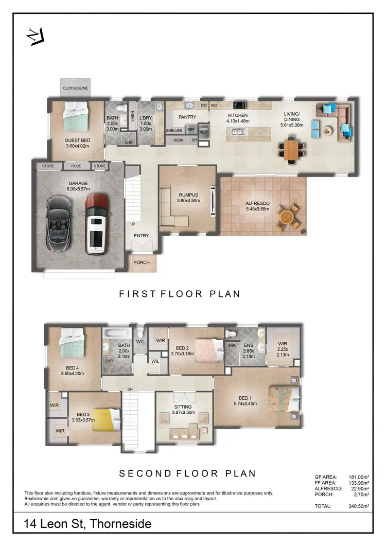 Floorplan of Homely house listing, 14 Leon Street, Thorneside QLD 4158