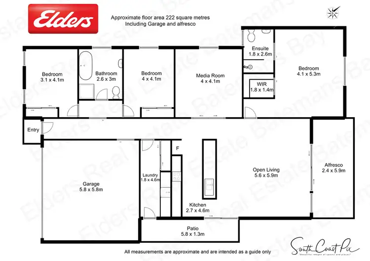 Floorplan of Homely house listing, Address Available Upon Inspection, Malua Bay NSW 2536