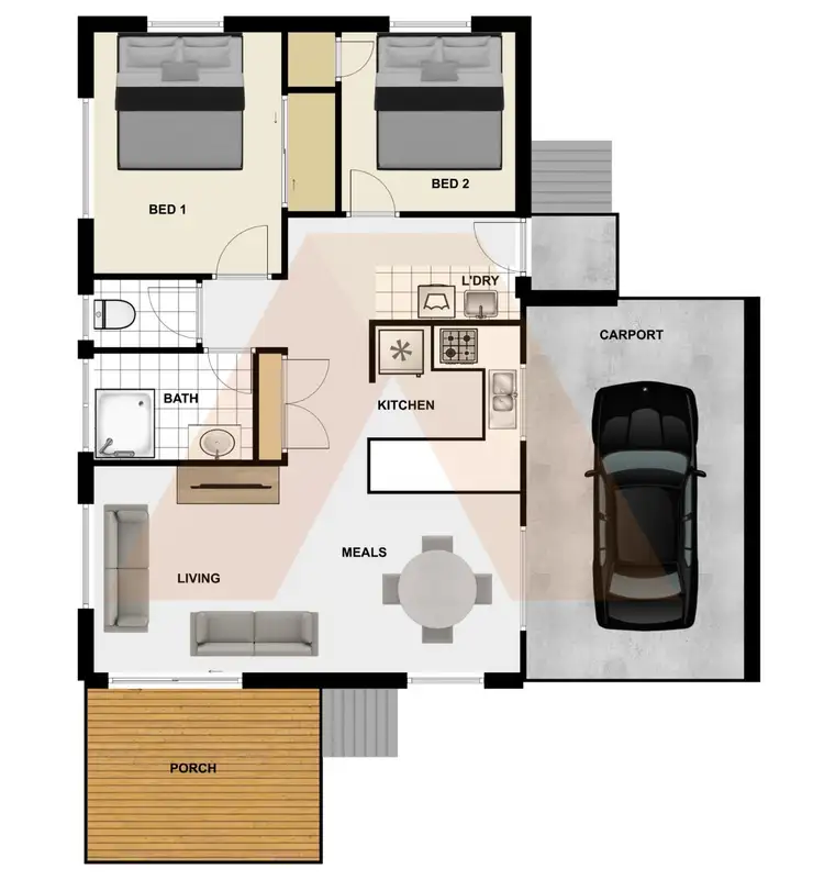 Floorplan of Homely house listing, 29 Cedar Drive, Stapylton QLD 4207