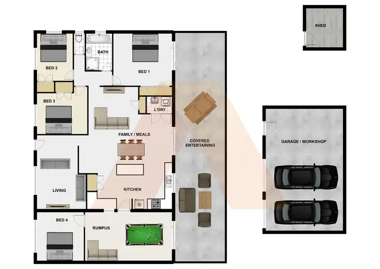 Floorplan of Homely house listing, 17 Woodburn Street, Marsden QLD 4132