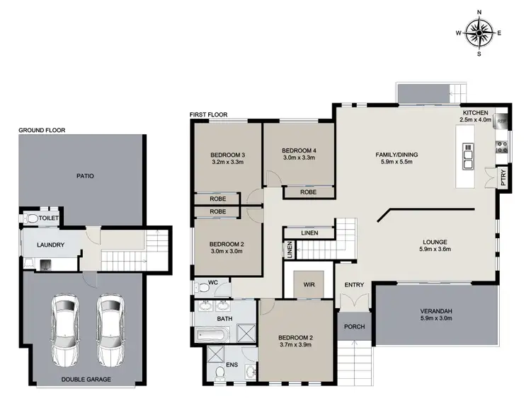 Floorplan of Homely house listing, 9 Kerfoot Close, Tannum Sands QLD 4680