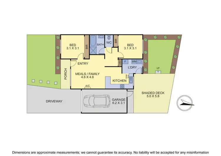 Floorplan of Homely unit listing, 6/94-96 Oban Road, Ringwood North VIC 3134