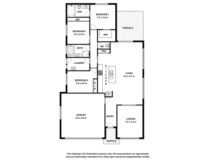 Floorplan of Homely house listing, 27 John Powell Drive, Mount Gambier SA 5290