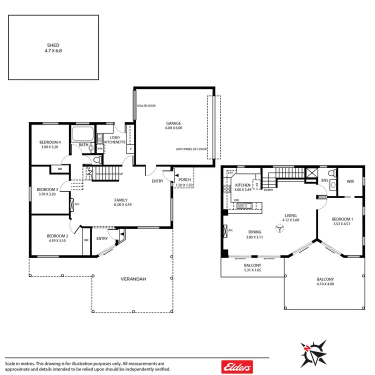 Floorplan of Homely house listing, 1 Estick Street, Goolwa Beach SA 5214