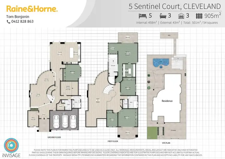 Floorplan of Homely house listing, 5 Sentinel Court, Raby Bay QLD 4163