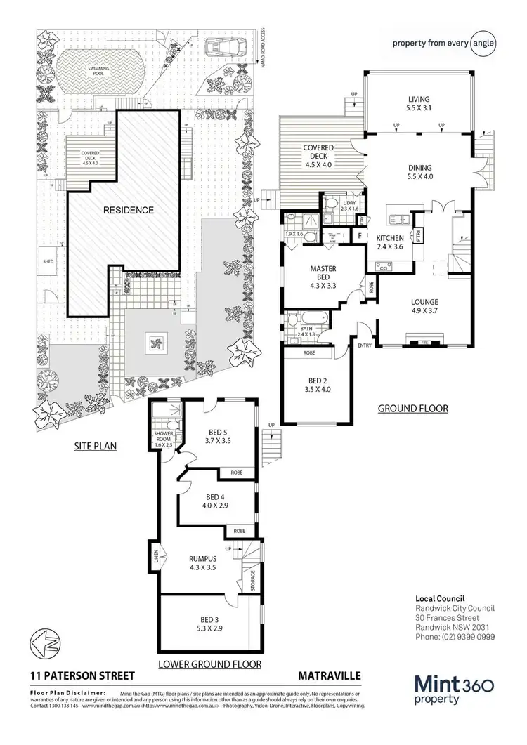 Floorplan of Homely house listing, 11 Paterson Street, Matraville NSW 2036