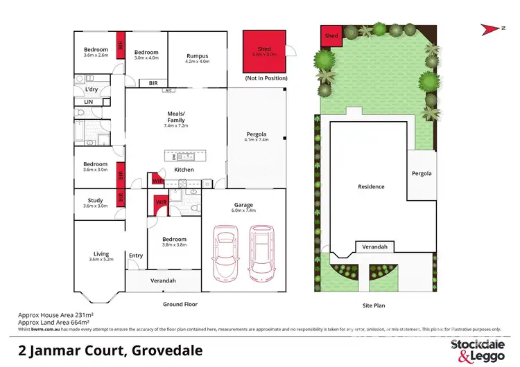 Floorplan of Homely house listing, 2 Janmar Court, Grovedale VIC 3216