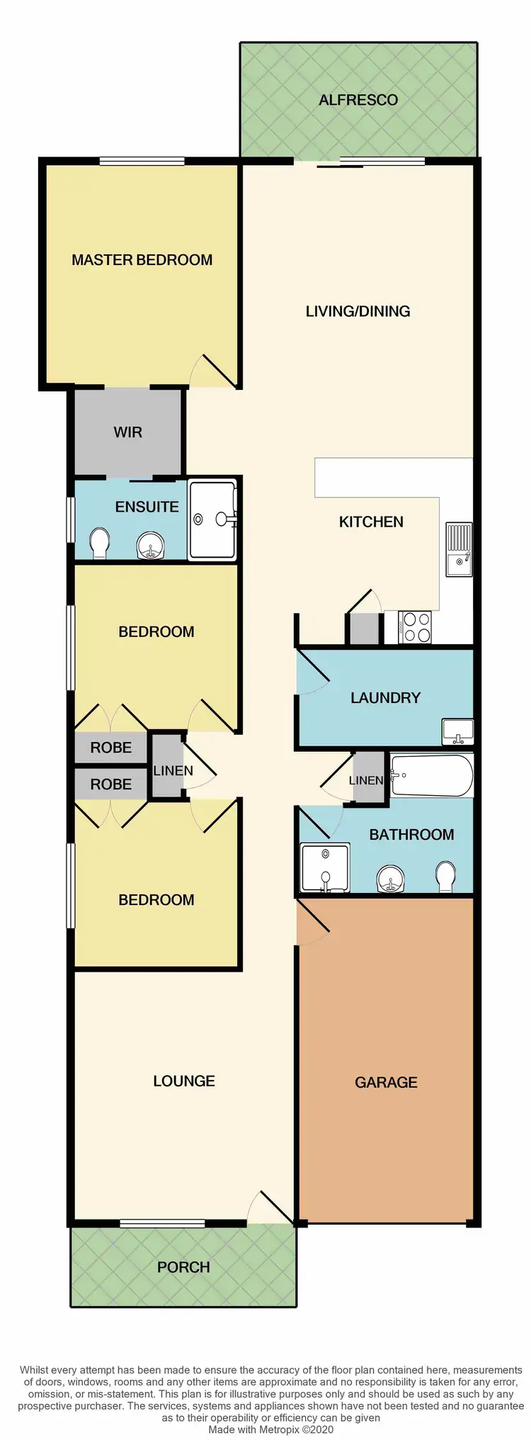 Floorplan of Homely house listing, 1/39 Ashton Drive, Heddon Greta NSW 2321