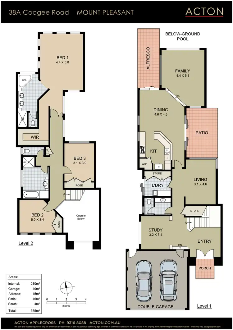 Floorplan of Homely house listing, 38a Coogee Road, Ardross WA 6153